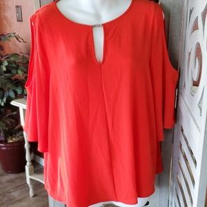 Halo Cold Shoulder Blouse